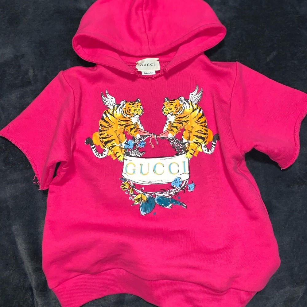 Toddler Gucci Short Sleeve Hoodie